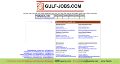 Desktop Screenshot of gulf-jobs.com